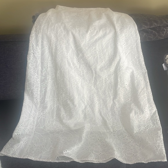 NWT Steve Madden Amalia Cotton Eyelet Maxi Skirt - Picture 4 of 10